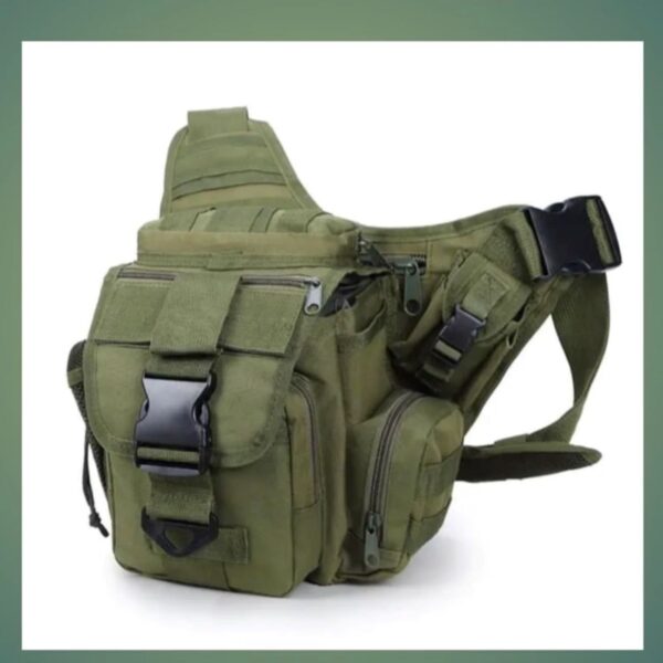 Outdoor Tactical Hip Pack for Men with Adjustable Strap and Secure Zipper Pockets (1)