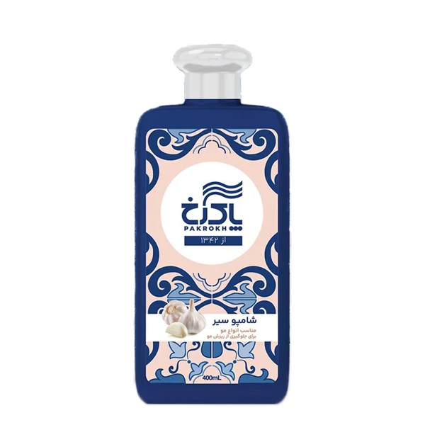 Pakrokh 大蒜洗发水 – 适合所有发质,400 毫升(3 瓶装)v