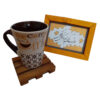 Thumbnail 6: 饮品托盘杯垫 – 独特木质杯垫，适合咖啡及茶杯 (6件)