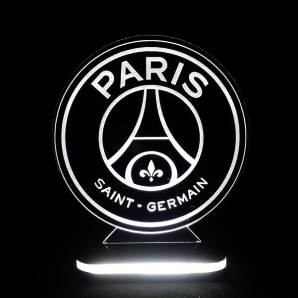 Paris Saint-Germain Team Logo Design Night Light (1)