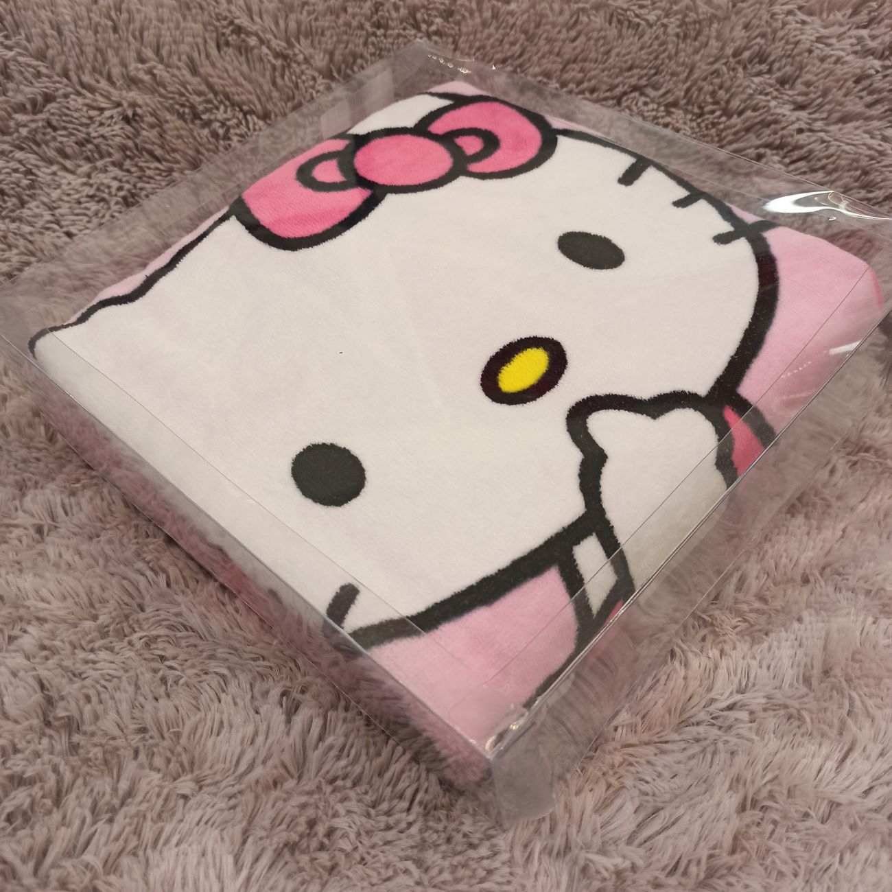 儿童斗篷式浴袍毛巾 – Hello Kitty 款，3-6 岁