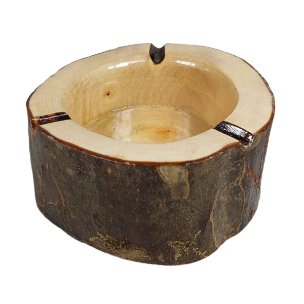 Premium Log Cigar Ashtray – Suitable for Smoking Rooms and Bars