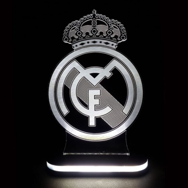 Real Madrid Team Logo Design Night Light (3)
