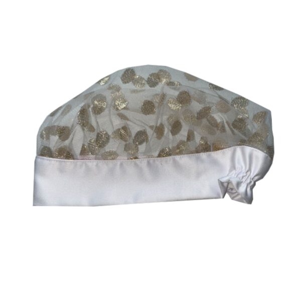 Reusable Dotted Surgical Scrub Cap – Suitable for Dentists, Vets & Students