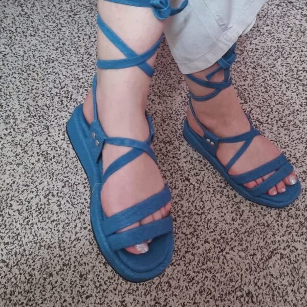 Romani Strappy Gladiator Sandals – Suitable for Everyday Summer Fashion