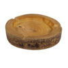 Rustic Carved Log Ashtray – Suitable for Decorative Use