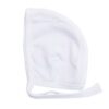 Soft Cotton Baby Earflap Cap – All Day Comfort & Warmth Plain White
