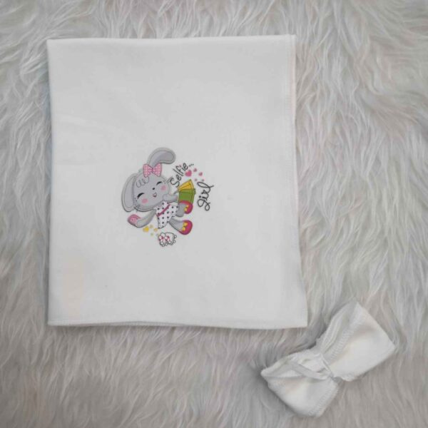 Stretchy Knit Baby Swaddle – To create a safe sleep environment by minimizing loose bedding