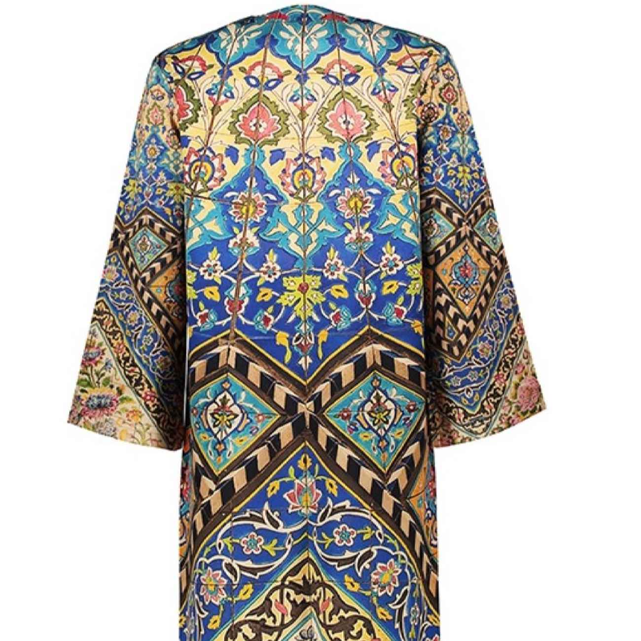 女士装饰镶边款阿巴亚曼图——宽松版型