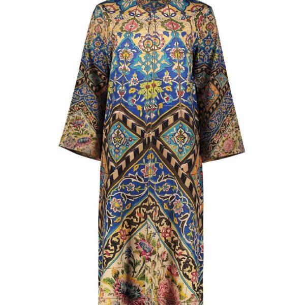 Style Abaya Mantou With Traditional Decorative Trim For Women – Loose-Fit Women's Mantou (2)