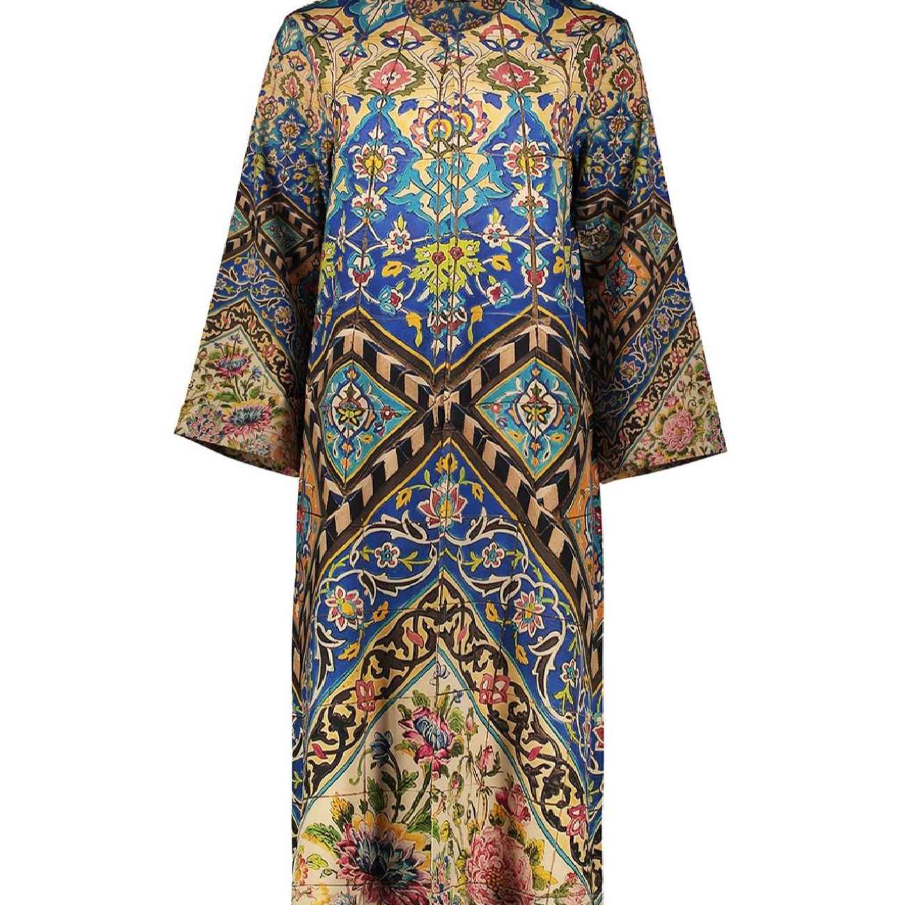 Main image of 女士装饰镶边款阿巴亚曼图——宽松版型