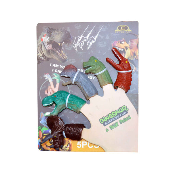Toy Dinosaur Finger Puppets – Kids Puppet Figures, Suitable for Group Activities