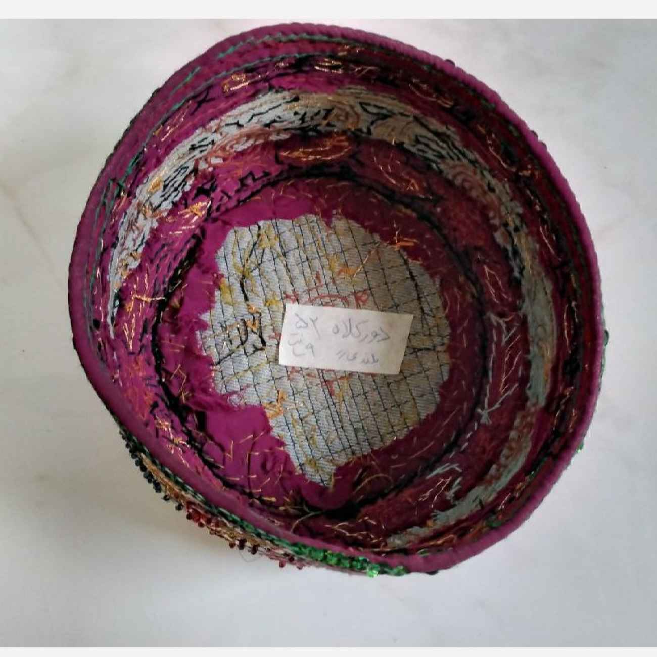 传统亮片刺绣帽 – 节日及夜晚活动完美