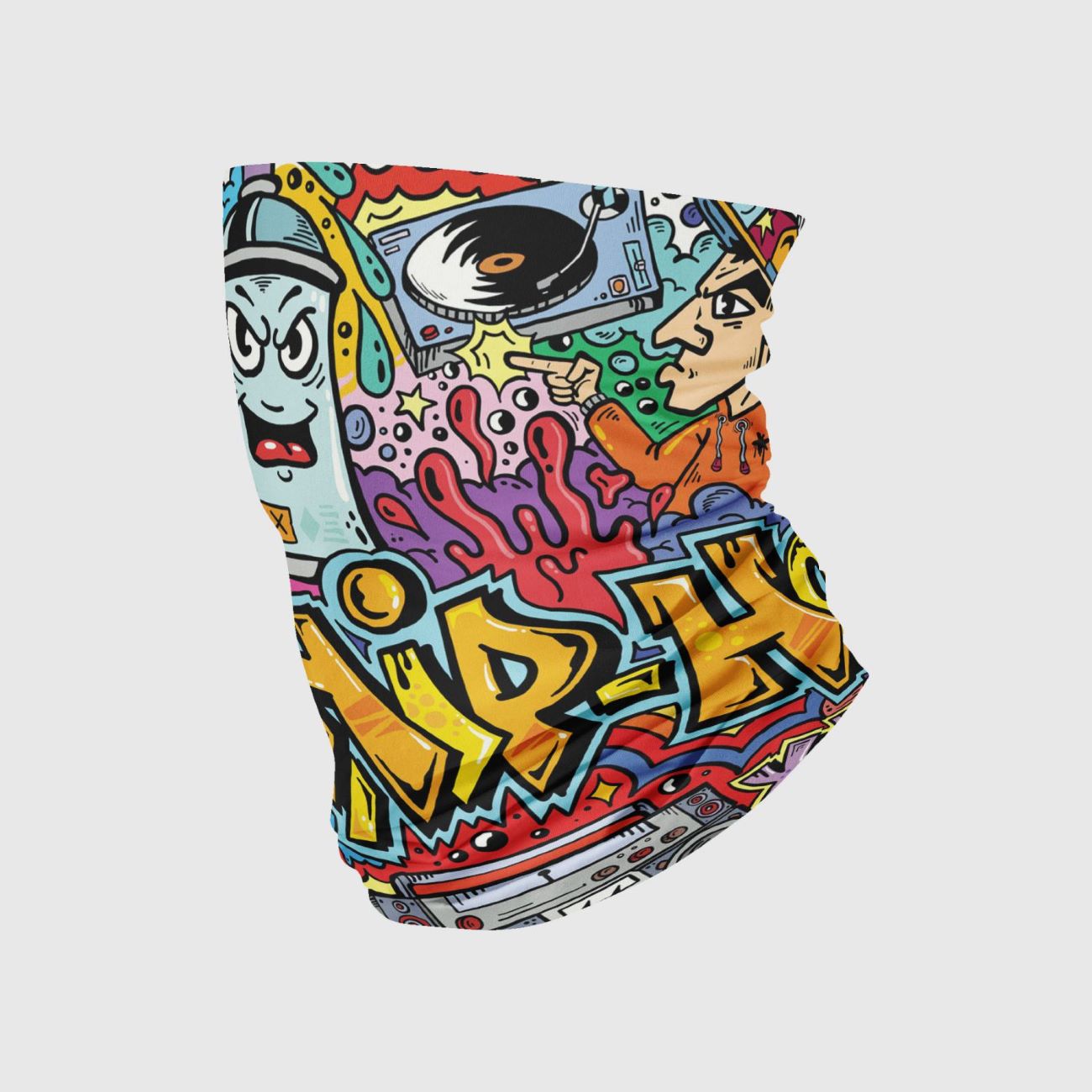 时尚印花管状围巾 – 为日常造型增添时尚与功能