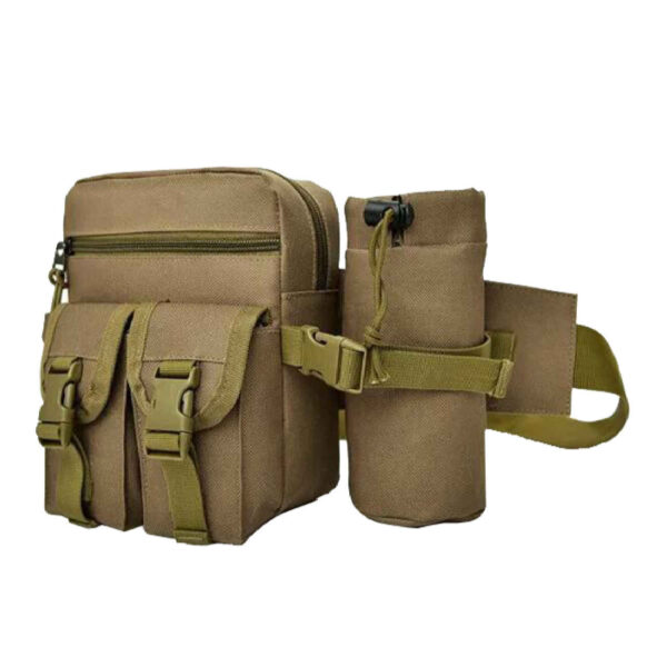 Ultimate Brezent Fanny Pack for Tactical, Prepper & Outdoor Use with 4 Packet (4)