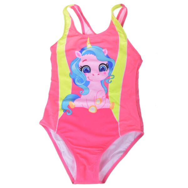 Unicorn One-Piece Girls’ Swimsuit Cute & Fun Swimwear for Kids (4)