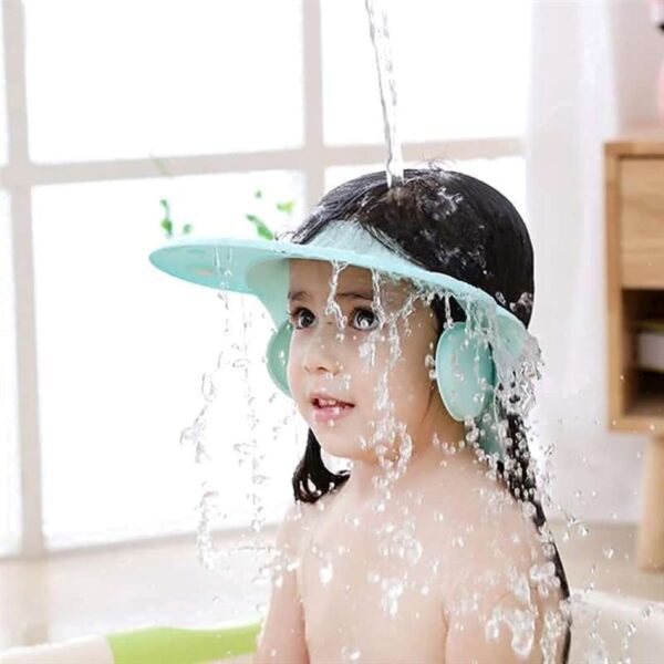 Waterproof Baby Shower Cap for Face and Eye Protection, Suitable for Sensitive Baby Skin (3)