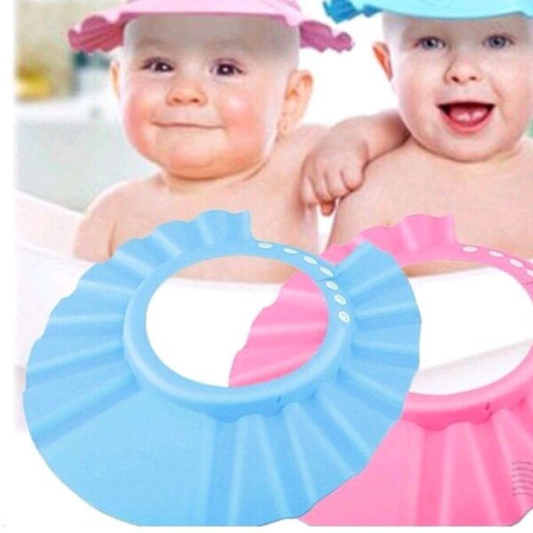Waterproof Shower Hat , Protects Eyes and Ears During Shampoo & Bath Time (3)