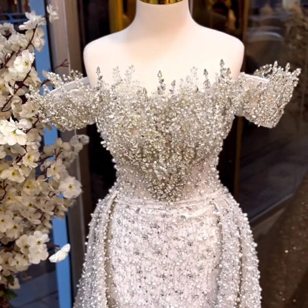 Women's Crystal Evening Dress – Glamorous & Classy (2)