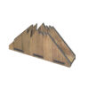 Wooden Mountain Napkin Holder – Suitable for Nature Lovers and Rustic Kitchens (4x)