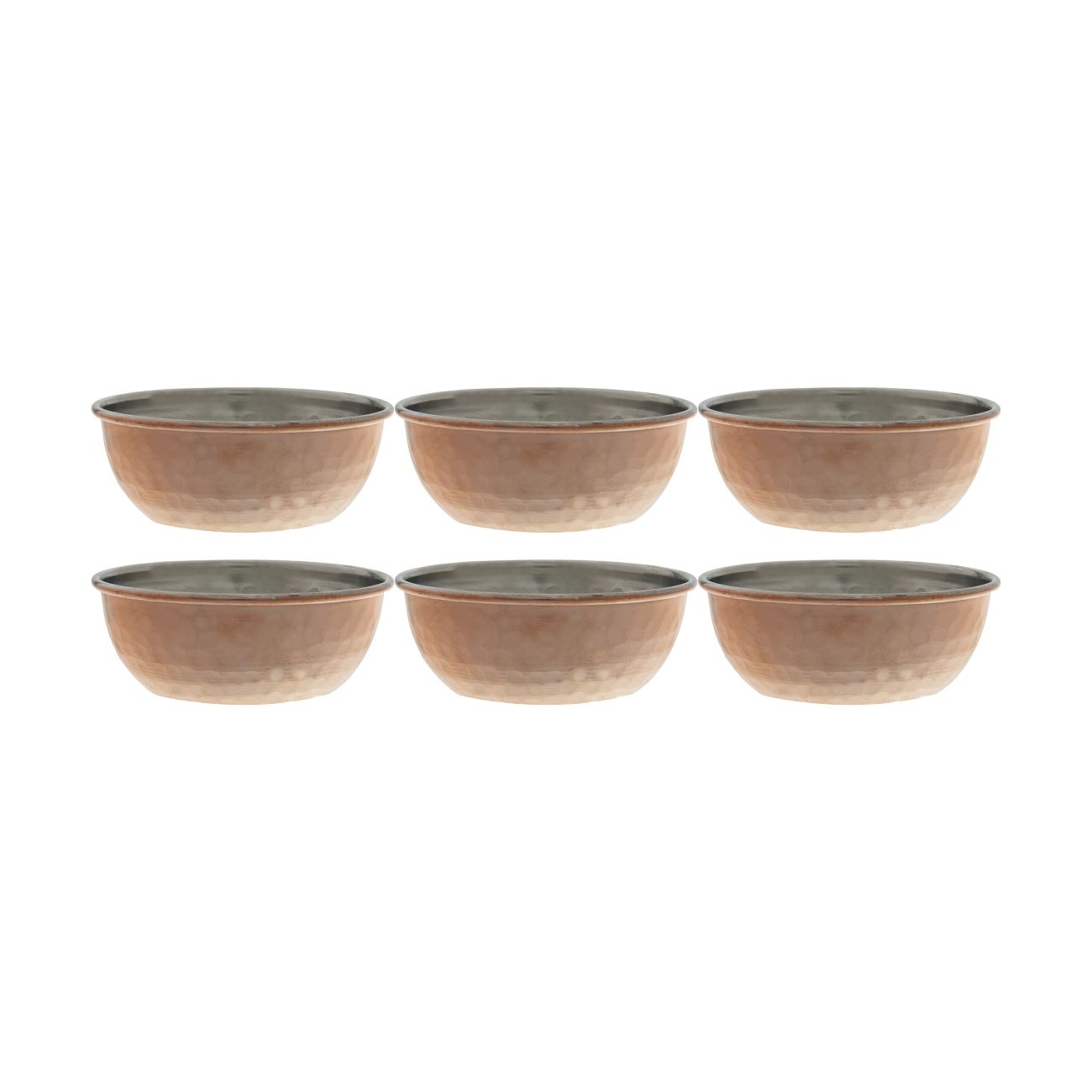 Main image of 赞詹手工铜碗套装 – 适合盛装甜点、坚果 6 件装