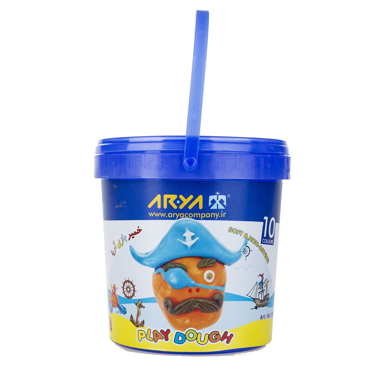 10色橡皮泥套装 – Aria型号1065 适合儿童