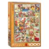 1000 Pieces Puzzles - Flower Catalog Design