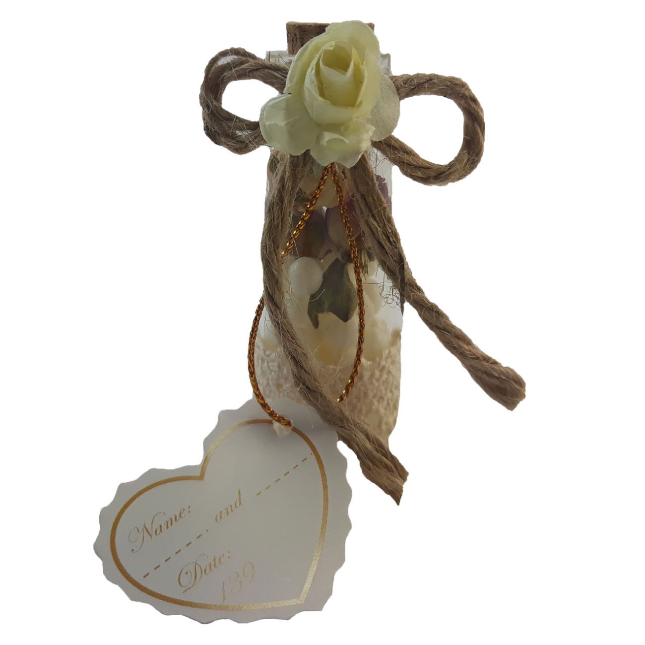 Main image of 20件婚礼喜糖礼盒 – 含 Noghl（糖果）和干花