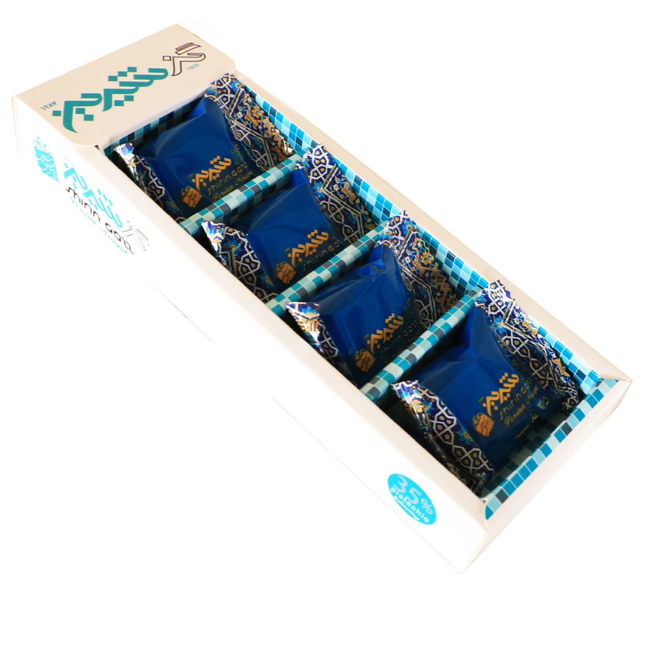 Main image of 35% 开心果 Shirin Gaz 波斯牛轧糖 – 50 克 (10 份)