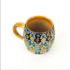 Thumbnail 4: 匠人珐琅陶瓷马克杯 – 花卉图案，冷热饮皆宜