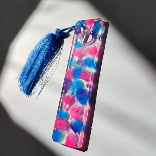 Beautiful Handmade Resin Bookmark – Durable & Elegant Suitable for Book Lover