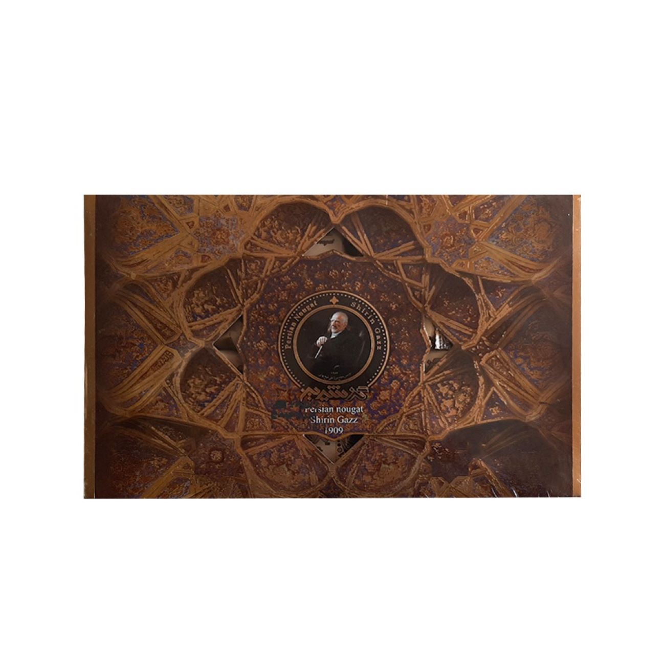 小块 Shirin Gaz 28% 开心果杏仁混合 – 400 克 (2 份)