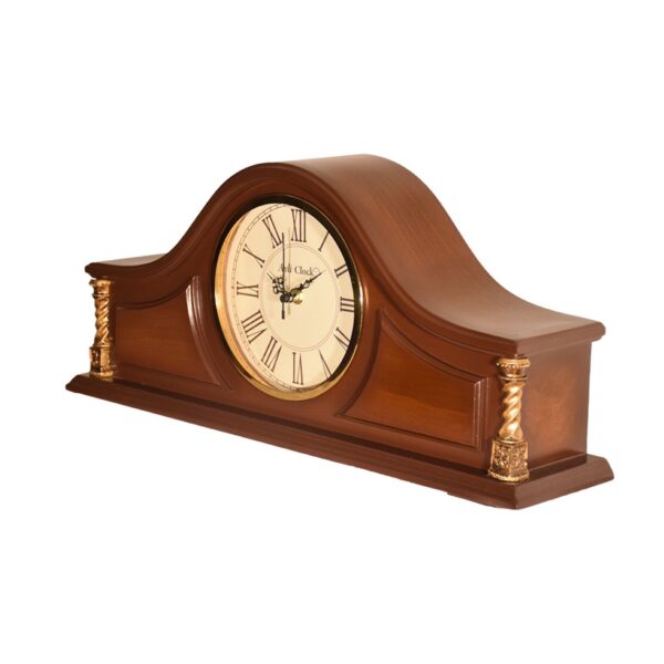 Chic and Practical The Ultimate Wooden Desk Clock for Professionals (2)