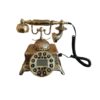 Classic Vintage Brass phone Timeless Elegance for Your Decor