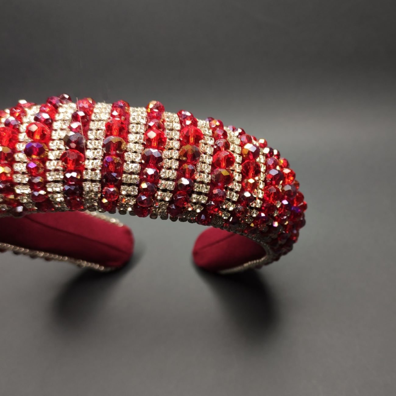 水晶串珠发箍 – 华丽造型