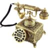 Thumbnail 3: 复古风优雅黄铜电话