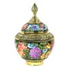 Enamel Candy Bowl – Flower and Bird Model (3)