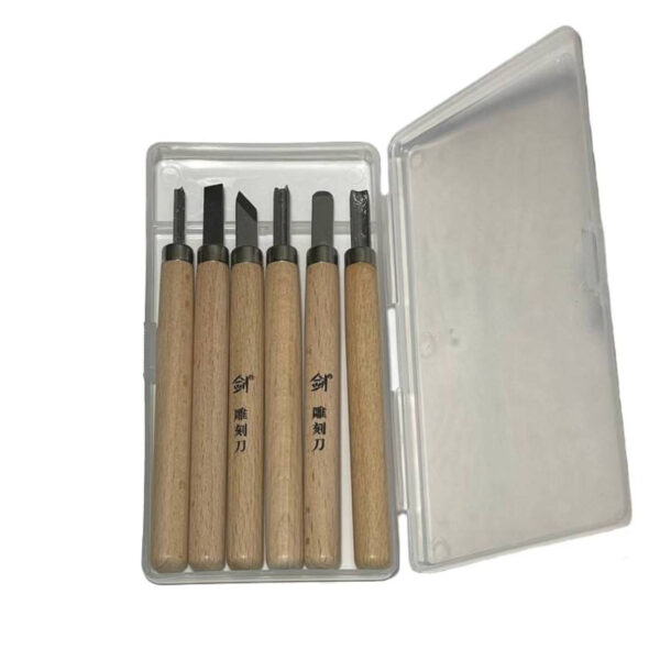 Ergonomic Wood Carving Chisel – Suitable for Extended Use (Pack of 6)