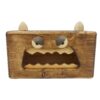 Fantasy Wooden Tissue Box Cover – Angry Monster Design (2)