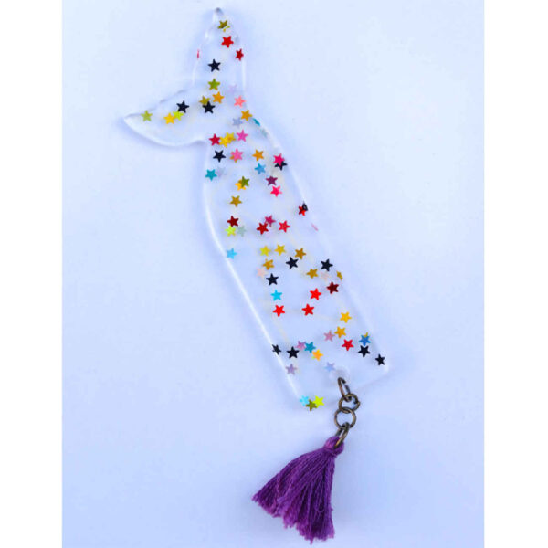 Fish Tail Resin Bookmark – Unique Gift for Students, or Teachers (7)