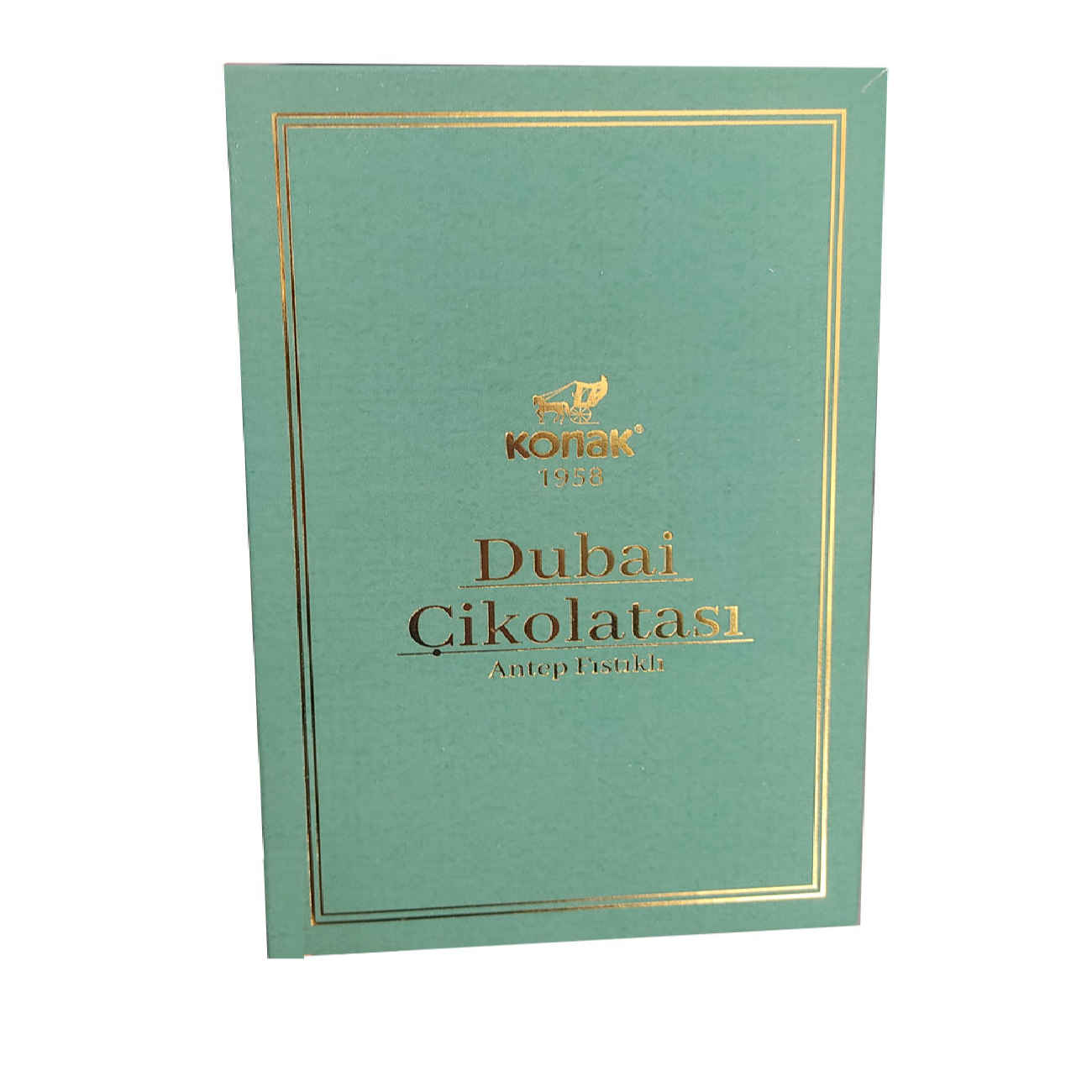 礼品开心果巧克力 Konak – 美味口味，精美包装 200克 (2个)