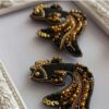 Golden Fish Beaded Brooch - A Nature Lover’s Accessory (3)