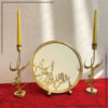 Haft-Sin mirror set with the Persian Calligraphy of Happy New Year candleholders (1)