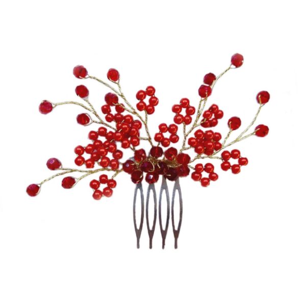 Hair Comb Clip, Blossom Design for Women Set of 2