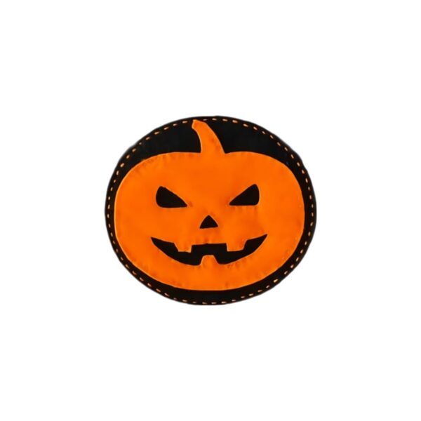 Halloween-Themed Jack O’ Lantern Felt Coaster Set – Suitable for Fun & Festivities, (6x)