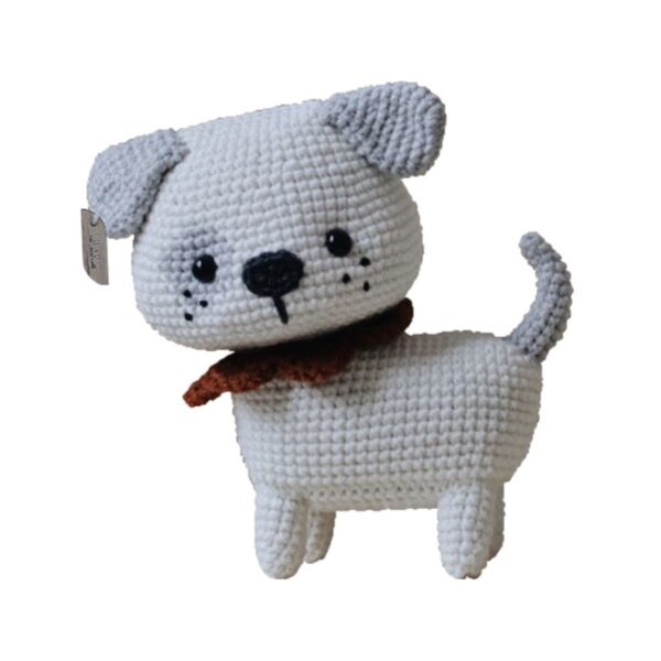 Hand-Knitted Dog Doll – Adorable Puppy-Themed Plushie for All Ages
