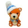 Handmade Knitted Fox Doll – Soft Plush with Detailed Craftsmanship (2)