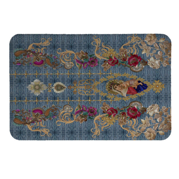 Heat-Resistant Table Placemat – Suitable for Bowl & Plate with Khatoon Design (4x)