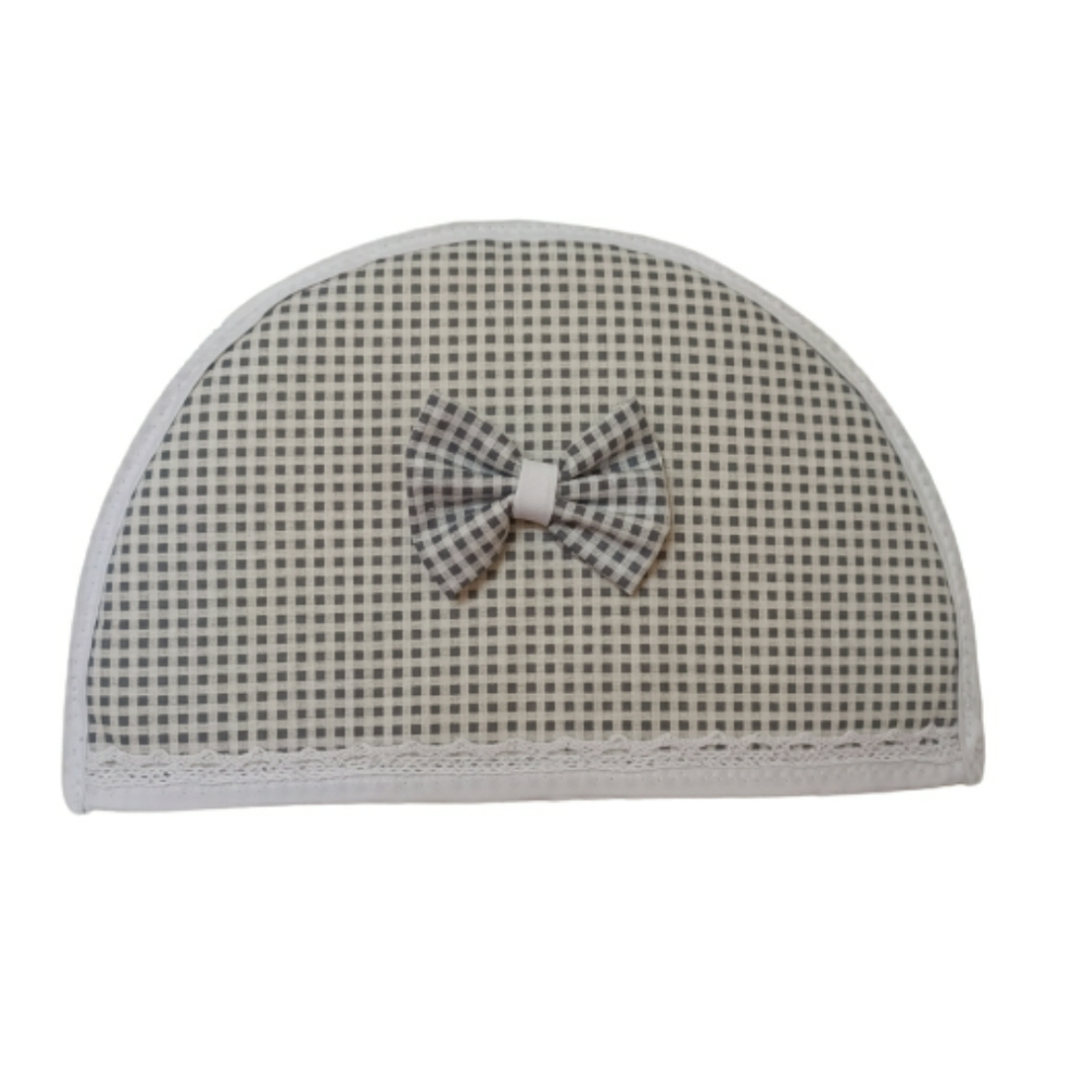 Main image of 保温格纹茶壶保温套 – 适合家用、办公或送礼