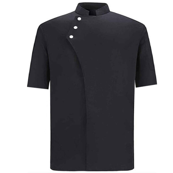 Lightweight Chef Coats for Summer – Short Sleeve & Breathable Material (2)